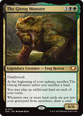 Monstro Gitrog / The Gitrog Monster - Magic: The Gathering - MoxLand